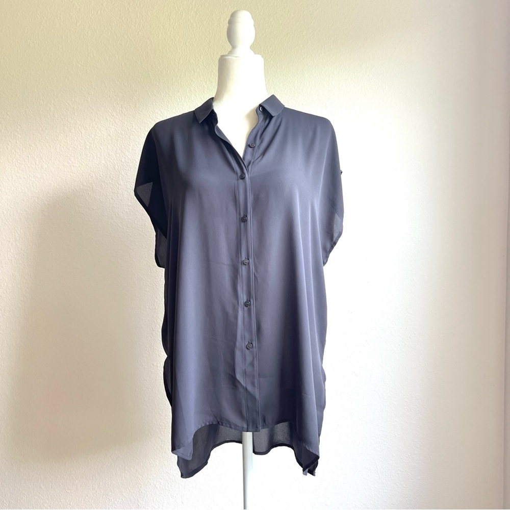 Leith Oversize Button Front Shirt